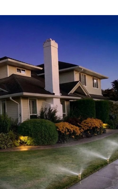Professional landscape lighting